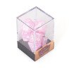 Lot de 7 Dés multiformat en boîte – Rose nacré
