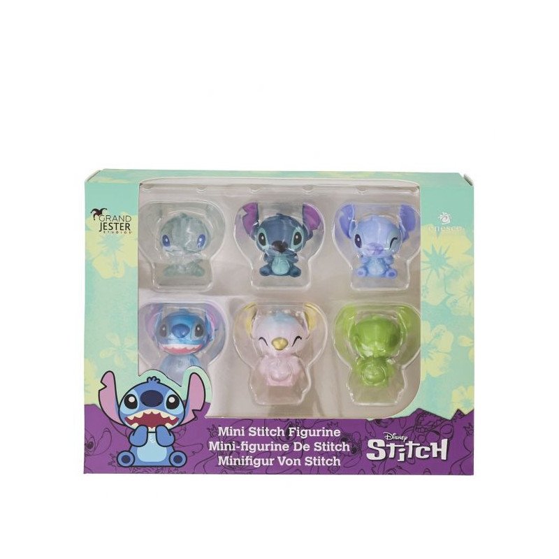 Figurine Disney Stitch Pack 6 Mini
