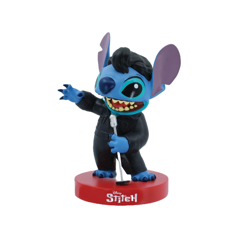 Figurine Disney Stitch en Elvis Cuire Noir