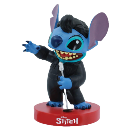 Figurine Disney Stitch en Elvis Cuire Noir