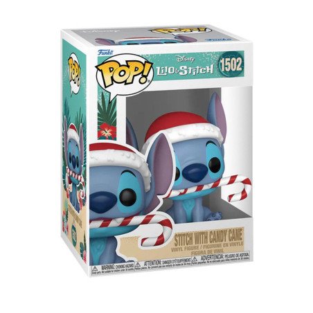 Disney POP Stitch Holiday Stitch Candy Cane N°1502