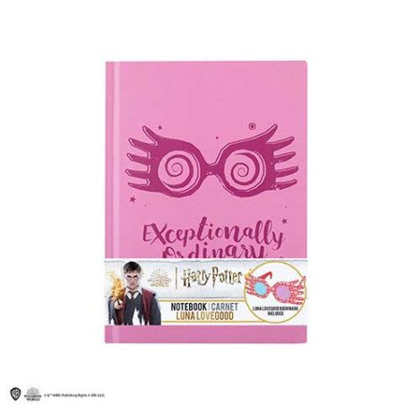 Harry Potter Carnet rigide et marque-page - Luna Lovegood