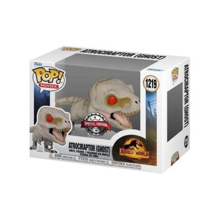Jurassic Park - POP Atrociraptor (Ghost) Exclusive N°1219