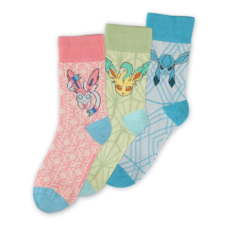 Pokémon pack 3 chaussettes Évoli Evolution 3.0 - 39/42