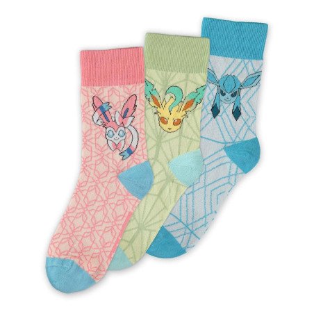 Pokémon pack 3 chaussettes Évoli Evolution 3.0 - 39/42