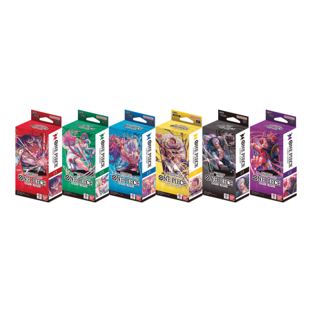 One Piece TCG Deck pour débutant (6) FR