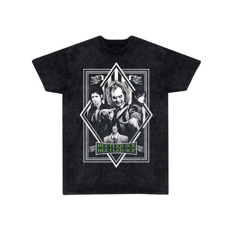 Beetlejuice 2 - T-Shirt Poster Snow Wash