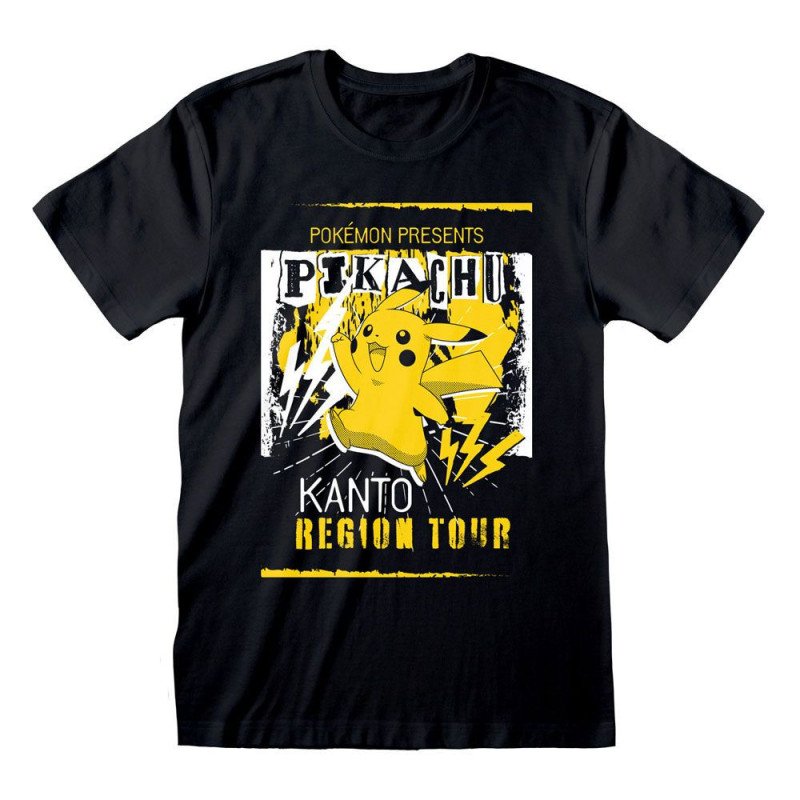 Pokemon T-Shirt Kanto Region Tour