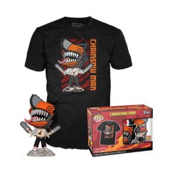 Chainsaw Man - POP et T-Shirt "XL" Chainsaw Man Leaping