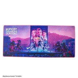 Tapis de bureau XL - Takedown Huntr/x - KPop Demon Hunters
