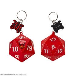 Porte-clés squishy - Hellfire Club - Stranger Things